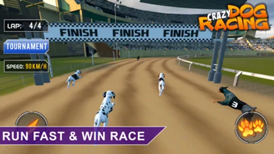 Crazy Dog Racing -Dog Games screenshot 3