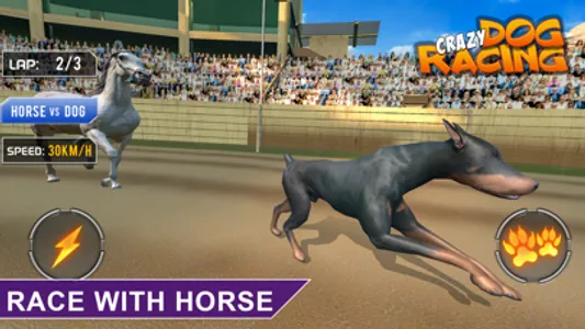 Crazy Dog Racing -Dog Games screenshot 6
