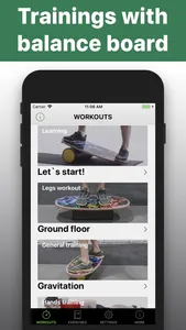 Balance board - exercises screenshot 0