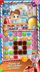 Sweet Jelly Match 3 Games – Crush Color.ed Candy in the Jam Blast.ing Quest With Cookie.s screenshot 0