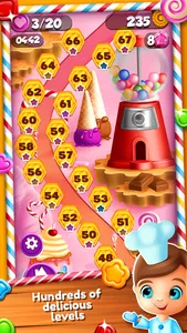 Sweet Jelly Match 3 Games – Crush Color.ed Candy in the Jam Blast.ing Quest With Cookie.s screenshot 1