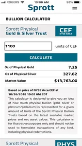 Sprott Tracker screenshot 4