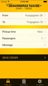 Varbergs taxi screenshot 0