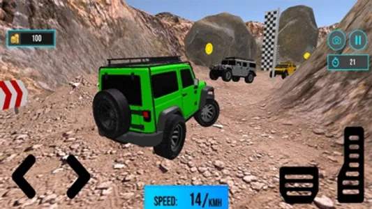 Offroad 4x4 Jeep Simulator 3D screenshot 1