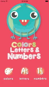 Colors, Letters & Numbers screenshot 0