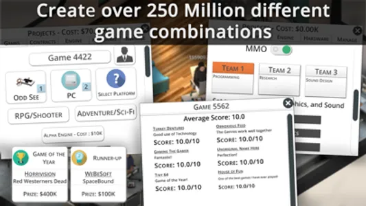Game Studio Tycoon 3 Free screenshot 1