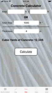 Rebar Calc screenshot 2