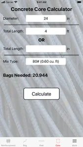 Rebar Calc screenshot 3