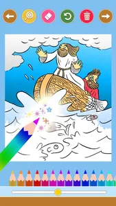 Bible Coloring Pages Games screenshot 2