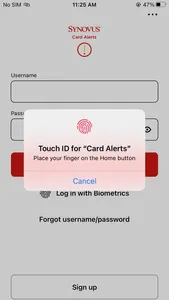 Synovus Card Alerts screenshot 4