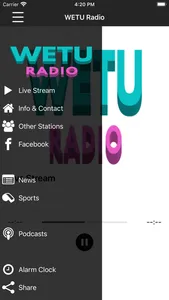 WETU Radio screenshot 1