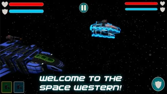 Spaceship Fighting Battle Wars 3D screenshot 0