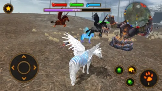 Clan of Pegasus - Flying Horse screenshot 3