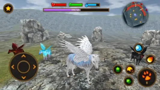 Clan of Pegasus - Flying Horse screenshot 4