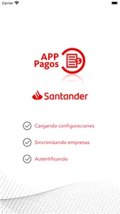 Pagos Santander screenshot 0