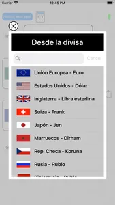 Cambio de Monedas screenshot 2