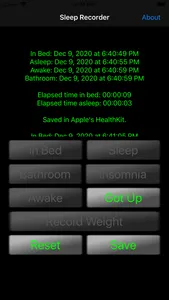 Sleep Data Recorder screenshot 4