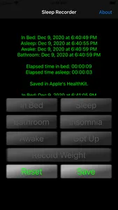 Sleep Data Recorder screenshot 5