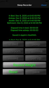 Sleep Data Recorder screenshot 6