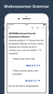 A Shakespearean Grammar screenshot 6