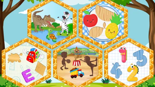 Fun Baby Puzzle Kindergarten screenshot 2