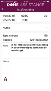 Dome Assistance App screenshot 2