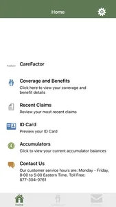 CareFactor Mobile screenshot 1