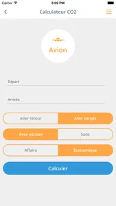 Calculateur CO2 screenshot 2
