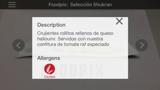 Foodpix: restaurants with augmented reality menus screenshot 2