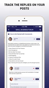 Small Business Forum and Ideas screenshot 4