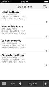 Golf de Bussy screenshot 2