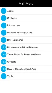 Texas Forestry BMPs screenshot 1