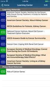 Kidney Cancer Manager screenshot 8