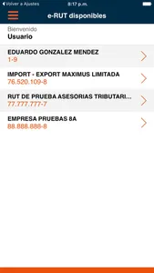 e-RUT - Cédula RUT Electrónica screenshot 1