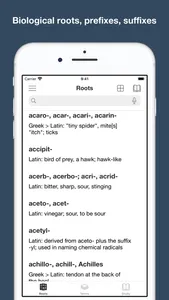 Biology: roots, terms screenshot 0