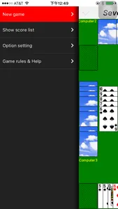 Classic card game - Sevens screenshot 1