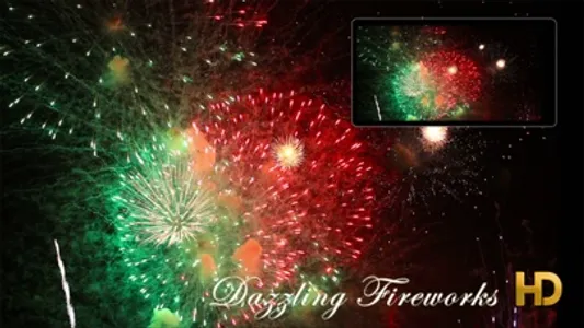 Dazzling Fireworks HD screenshot 0