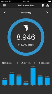 Pedometer Plus - Step Counter screenshot 0