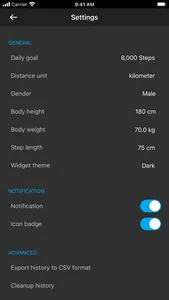 Pedometer Plus - Step Counter screenshot 3