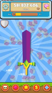 Blade Craft - Idle Clicker Game screenshot 0