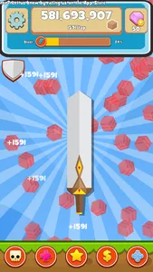 Blade Craft - Idle Clicker Game screenshot 2