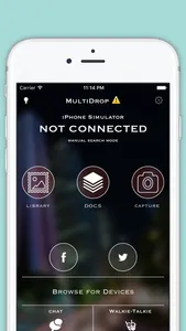 File Sharing and Chat. Connect and Transfer. Easy File Sharing between devices. screenshot 0