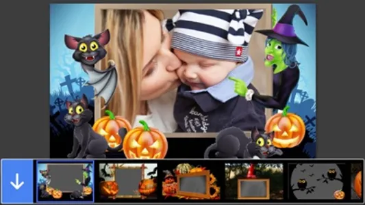 Halloween Photo Frame - Art Photography & mega Frames screenshot 0