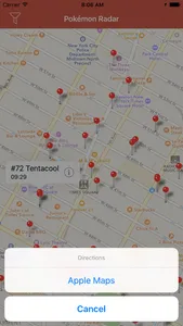 Poke Map Locator & Radar screenshot 1