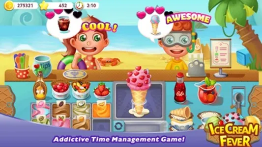 Ice Cream Fever - Cooking Game screenshot 0