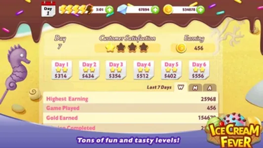 Ice Cream Fever - Cooking Game screenshot 2