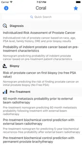 CORAL: Prostate Cancer Risk and Survival screenshot 0