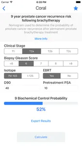 CORAL: Prostate Cancer Risk and Survival screenshot 1