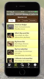 California Mammals screenshot 1