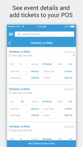 TicketNetwork Mobile POS screenshot 3